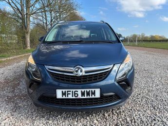VAUXHALL ZAFIRA TOURER 1.4i Turbo SRi MPV 5dr Petrol Auto Euro 6 (140 ps)