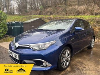 Toyota Auris 1.8 VVT-h Excel Hatchback 5dr Petrol Hybrid CVT Euro 6 (s/s) (Sa