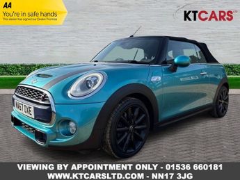 MINI Convertible 2.0 Cooper S Convertible 2dr Petrol Auto Euro 6 (s/s) (192 ps)