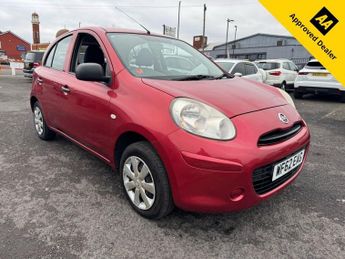 Nissan Micra 1.2 12V Visia Hatchback 5dr Petrol Manual Euro 5 (80 ps)