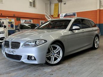 BMW 520 2.0 520d M Sport Touring 5 Door Diesel Automatic Silver Euro 6 1