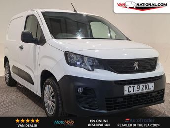 Peugeot Partner 1.5 BLUEHDI 650 PROFESSIONAL STANDARD 75 BHP SWB NO VAT NO VAT