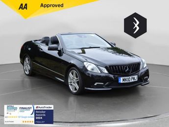 Mercedes E Class 3.0 E350 CDI V6 BlueEfficiency Sport Cabriolet 2dr Diesel G-Tron