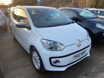 Volkswagen Up 1.0 up! White Hatchback 3dr Petrol Manual Euro 5 (75 ps)