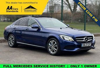 Mercedes C Class 2.0 C350e 6.4kWh Sport (Premium) Saloon 4dr Petrol Plug-in Hybri