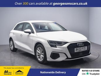 Audi A3 1.0 1.0 TFSI 30 Technik Sportback 5dr Petrol S Tronic Euro 6 (s/