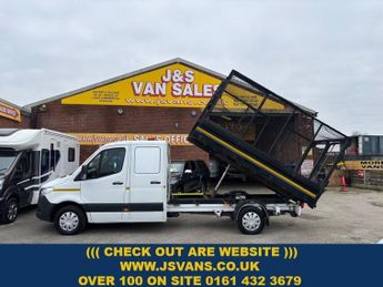 Mercedes Sprinter CAGED TIPPER 315 CDI 2021 21 REG R.W.D 3500 KG C/CAB 