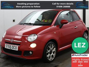 Fiat 500 1.2 S Hatchback 3dr Petrol Manual Euro 6 (s/s) (69 bhp)