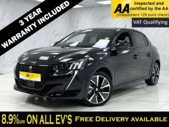 Peugeot 208 50kWh GT Hatchback 5dr Electric Auto (7.4kW Charger) (136 ps)
