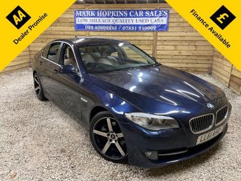 BMW 520 2.0 520d ED EfficientDynamics Saloon 4dr Diesel Manual Euro 5 (s