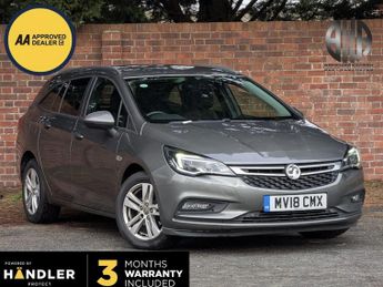 Vauxhall Astra 1.0i Turbo ecoTEC Design Sports Tourer 5dr Petrol Manual Euro 6 