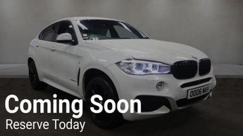 BMW X6 3.0 30d M Sport SUV 5dr Diesel Auto xDrive Euro 6 (s/s) (258 ps)