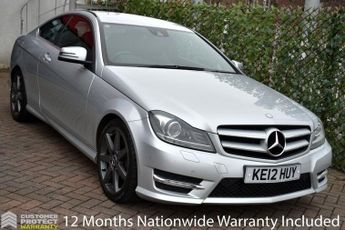 Mercedes C Class C220CDI AMG SPORT COUPE 7G-TRONIC AUTO 168 BHP