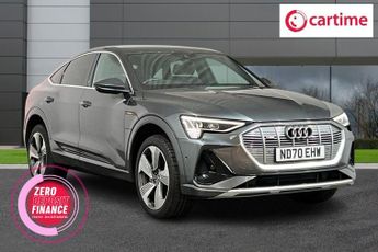 Audi E-Tron 55 S line Sportback 5dr Electric Auto quattro 95kWh (408 ps) Par