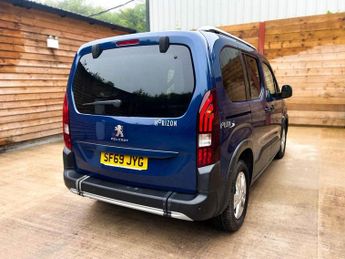 PEUGEOT RIFTER 3 Seat Auto Wheelchair Accessible Disabled Access Vehicle WAV 