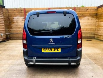 PEUGEOT RIFTER 3 Seat Auto Wheelchair Accessible Disabled Access Vehicle WAV 