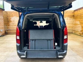 PEUGEOT RIFTER 4 Seat Auto Wheelchair Accessible Disabled Access Vehicle WAV 