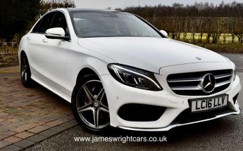 Mercedes C Class 2.1 C220d AMG Line (Premium Plus) 7G-Tronic+ Euro 6 (s/s) 4dr