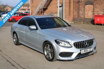 Mercedes C Class 2.1 C220d AMG Line Saloon 4dr Diesel 7G-Tronic+ Euro 6 (stop/sta
