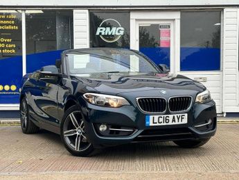 BMW 218 1.5 218i Sport Convertible 2dr Petrol Auto Euro 6 (s/s) (136 ps)