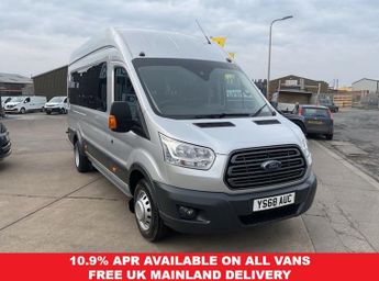 Ford Transit 2.2 TDCi 460 HDT Trend Minibus 5dr Diesel Manual L4 H3 (17 seats