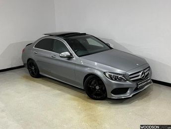 Mercedes C Class 2.1 C220 BlueTEC AMG Line (Premium) Saloon 4dr Diesel G-Tronic+ 