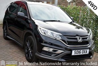 Honda CR-V 1.6 i-DTEC BLACK EDITION 4WD 6-SPEED 158 BHP (EURO 6)