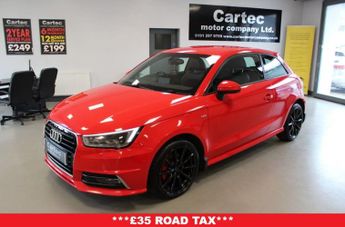 Audi A1 1.4 TFSI S line Hatchback 3dr Petrol Manual Euro 6 (s/s) (125 ps