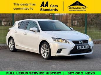 Lexus CT 1.8 200h Advance Hatchback 5dr Petrol Hybrid CVT Euro 6 (s/s) (1