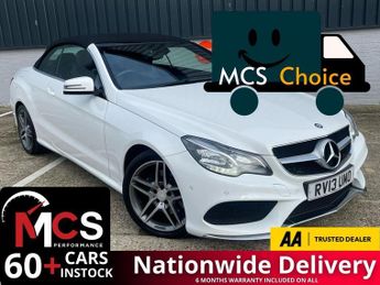 Mercedes E Class 2.1 E250 CDI AMG Sport Cabriolet 2dr Diesel G-Tronic+ Euro 5 (s/