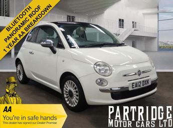 Fiat 500 0.9 TwinAir Lounge Hatchback 3dr Petrol Manual Euro 5 (s/s) (85 