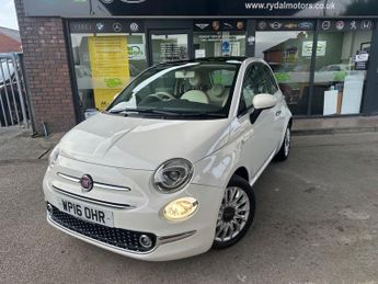 Fiat 500 1.2 Lounge Hatchback 3dr Petrol Manual Euro 6 (s/s) (69 bhp)