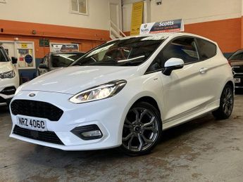 Ford Fiesta 1.0T EcoBoost ST-Line Hatchback 3 Door Petrol Manual White Euro 