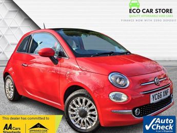 Fiat 500 1.2 Lounge Euro 6 (s/s) 3dr