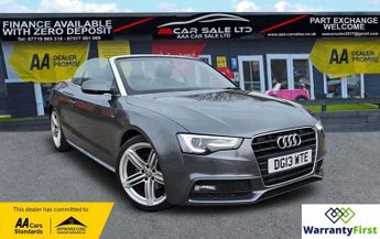 Audi A5 2.0 TDI S line Special Edition Convertible 2dr Diesel Manual Eur