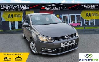 Volkswagen Polo 1.0 BlueMotion Tech Match Hatchback 5dr Petrol Manual Euro 6 (s/