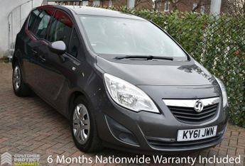 Vauxhall Meriva 1.7CDTi EXCLUSIV 5 DOOR MPV 6-SPEED (128 BHP)