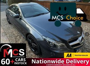 Mercedes E Class 2.1 E220d BlueTEC AMG Line (Premium) Coupe 2dr Diesel G-Tronic+ 