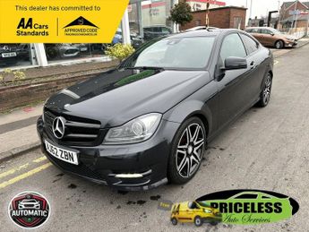 Mercedes C Class AUTOMATIC 2.1 C220 CDI BlueEfficiency AMG Sport Plus Coupe 2dr D