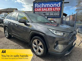 Toyota RAV4 2.5 VVT-h Design SUV 5dr Petrol Hybrid CVT 4WD Euro 6 (s/s) (222