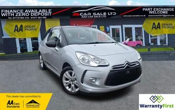 Citroen DS3 1.6 VTi DStyle Hatchback 3dr Petrol Auto Euro 5 (120 ps)