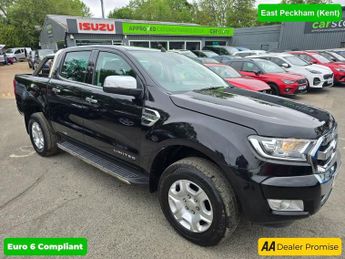 Ford Ranger 3.2 TDCi Limited in black, 108,630 miles, service history, 2 own