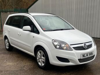 Vauxhall Zafira 1.8 16V Exclusiv MPV 5dr Petrol Manual Euro 5 (120 ps)