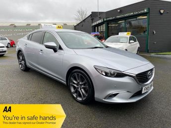 Mazda 6 2.2 SKYACTIV-D Sport Nav Saloon 4dr Diesel Manual Euro 6 (s/s) (