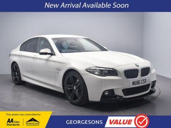 BMW 520 2.0 520d M Sport Saloon 4dr Diesel Auto Euro 6 (s/s) (190 ps)