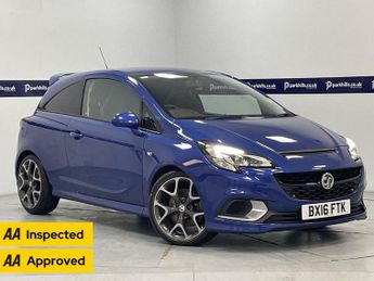 Vauxhall Corsa 1.6i Turbo VXR Hatchback 3dr Petrol Manual Euro 6 (205 ps) - AA 