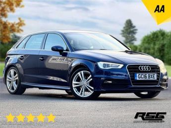 Audi A3 2.0 TDI S line Sportback 5dr Diesel S Tronic Euro 6 (s/s) (Nav) 