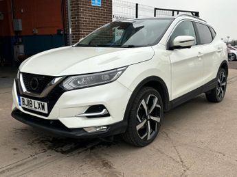 Nissan Qashqai 1.2 DIG-T Tekna SUV 5 Door Petrol Manual White Euro 6 