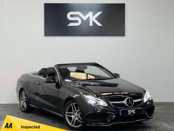 Mercedes E Class 2.1 E220 BlueTEC AMG Line (Premium) Cabriolet 2dr Diesel G-Troni