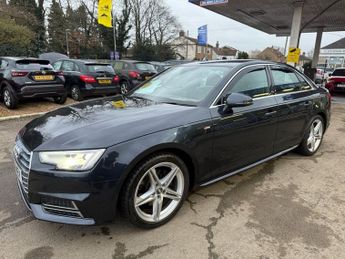 AUDI A4 2.0 TFSI S line Saloon 4dr Petrol S Tronic Euro 6 (s/s) (190 ps)